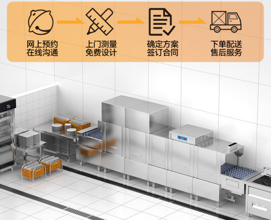 大型餐饮场所洗碗机推荐：高效清洗，无忧运营